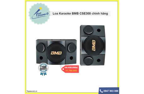 Loa Karaoke BMB CSE 308- CS 200W- Đường kính loa bass 20cm chính hãng giá rẻ