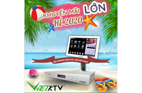 Bộ đầu Việt KTV HD Pro 3T + màn hình cảm ứng 21inch