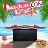 Loa sub hơi kép bass 50 DonBN DH218B chính hãng