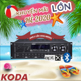 AMPLY LIỀN VANG KODA KB350A CHÍNH HÃNG