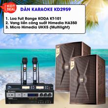 Dàn Karaoke Gia Đình Khuyến mãi Hè KD2959