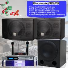 Dàn karaoke gia đình GD1683S chính hãng giá rẻ (Kèm Sub Trầm)