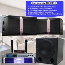 Dàn karaoke gia đình GD1681S chính hãng (kèm Sub Trầm)