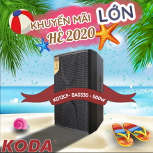 Loa Karaoke KODA KD12CF Bass 30, 500W
