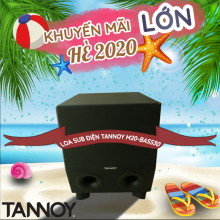 Loa Sub điện Tannoy M20: Sub bass 30, giá rẻ