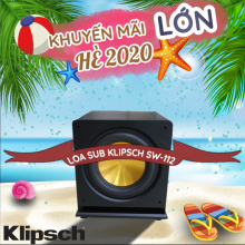 Loa sub Klipsch SW-112: hình thức đẹp, tiếng tốt