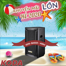 Loa Full KODA KD10 Bass 25, 400W