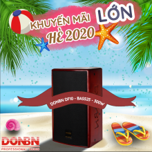 Loa Full DONBN DF10 - Bass 25cm, CS 300W Tép Kèn