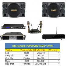 Bộ dàn karaoke gia đình TOPSOUND 20-08
