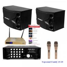 Bộ Dàn Karaoke Gia Đình Giá Tốt Nhất - Family 15-05 - Phòng 15m2