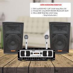 Ưu đãi dàn karaoke KM0720 chính hãng giá tốt