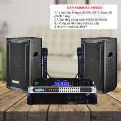 Dàn karaoke gia đình KM0620 chính hãng