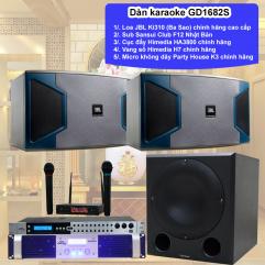 Dàn karaoke gia đình GD1682S (kèm Sub trầm)
