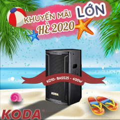 Loa Full KODA KD10 Bass 25, 400W