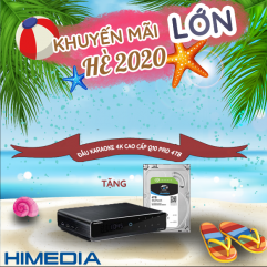Đầu Karaoke 4K cao cấp Himedia Q10 Pro 4TB
