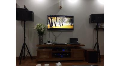 Bộ dàn karaoke JBL cao cấp cho anh Nam ở Đông Anh, Hà Nội