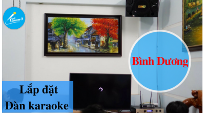 Dàn Karaoke gia đình của cho thầy giáo Vũ Văn Biên ở Bình Dương