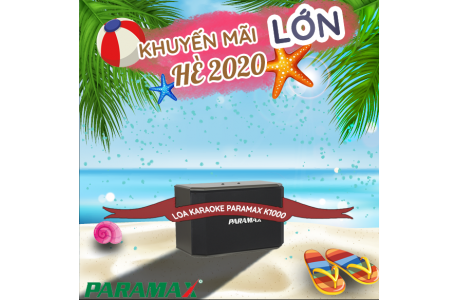 Loa karaoke Paramax K1000 chính hãng, giá rẻ