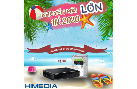 Đầu karaoke Himedia Q10 Pro + HDD 3TB Giá Rẻ