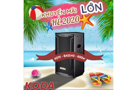 Loa Full Koda KD15 Bass 40, 800W uy lực