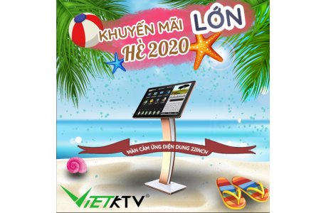 Màn hình cảm ứng Vina KTV 22 inch chính hãng giá rẻ