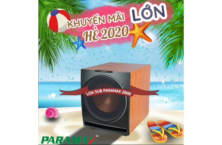 Loa Sub Paramax 2000 New 2019 chính hãng giá rẻ