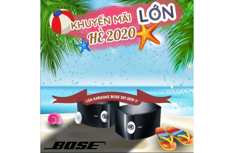 Loa Karaoke Bose 301 seri V giá rẻ, bảo hành chính hãng 5 năm