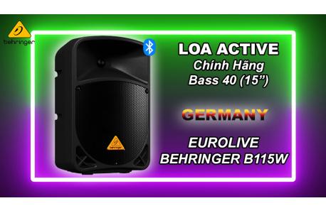 Loa Active Behringer B115W Bluetooth A2DP