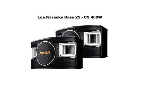 Loa KODA KT10A Bass 25, 400W