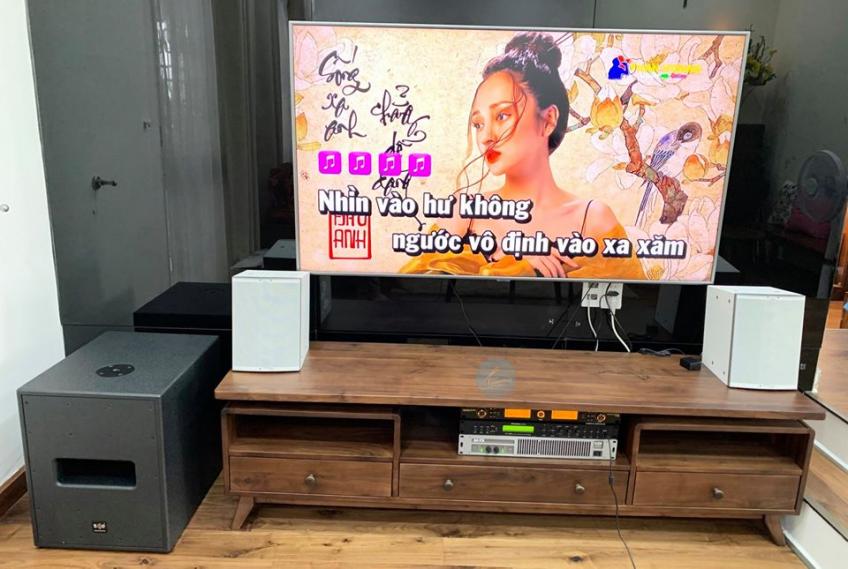 LẮP DÀN KARAOKE CỦA ĐỨC TRÁNH COVID19 CHO CHỊ LAN QUẬN 4, HCM