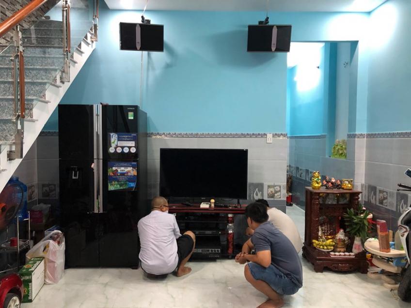 Dàn Karaoke với JBL Harman Mỹ của chú Tự- Quận 3