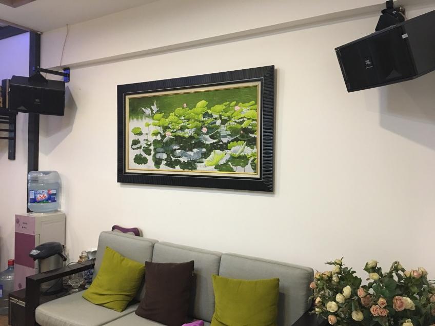 Bộ dàn karaoke gia đình cho chị Hương ở Khương Trung, Hà Nội