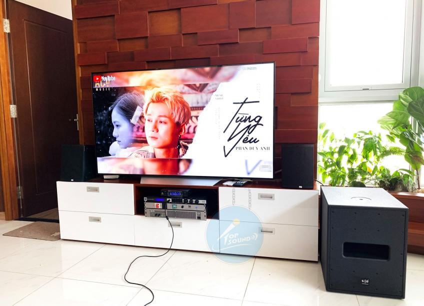 TopSound lắp đặt dàn karaoke 