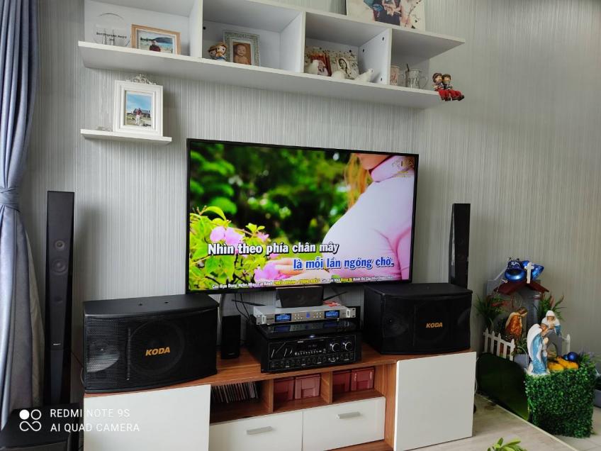 Dàn karaoke đồng bộ KODA cho anh Thanh ở Quận 10, TP Hồ Chí Minh